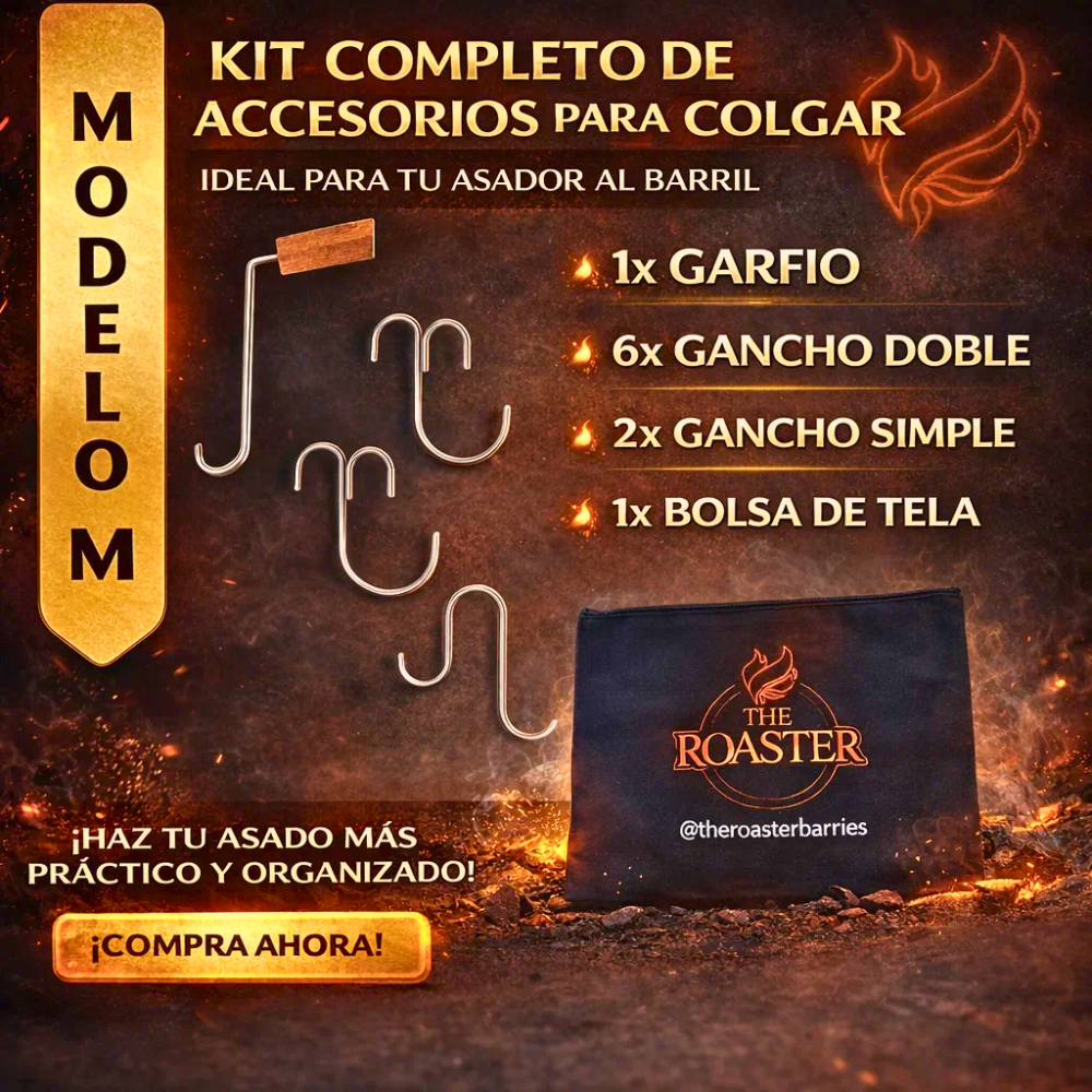 Barril asador modelo M