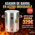BARRIL ASADOR URBANO SIN HUMO MOLESTO®